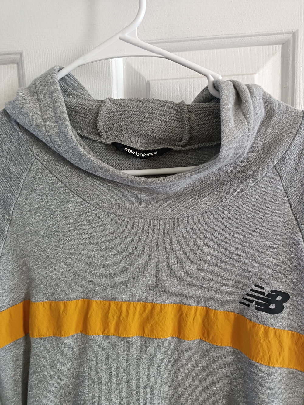 New Balance Men's Gray Hoodie